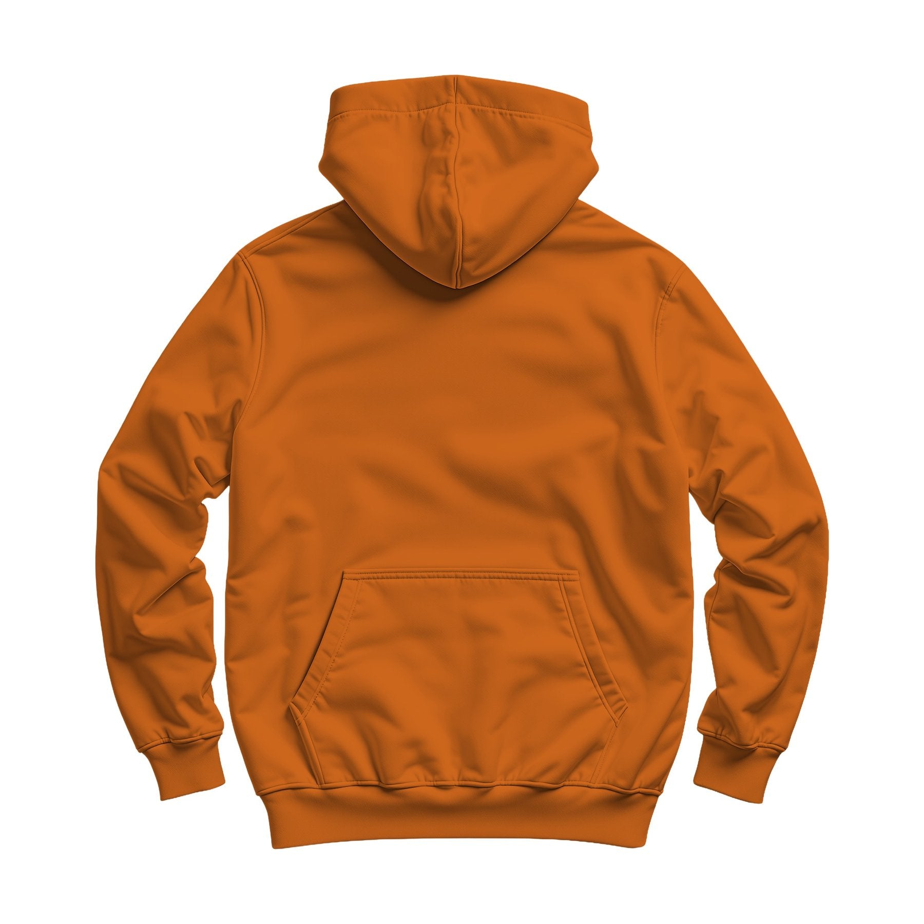 Antique Orange Regular Fit Back View Unisex Hoodie Mockup | Product Mockup JPG | Instant Download | Commercial Use for POD Sellers | MockupBulk