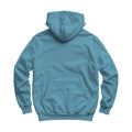 Arctic Blue Regular Fit Back View Unisex Hoodie Mockup | High Resolution JPG | POD Mockup Template | Commercial Use Download | MockupBulk