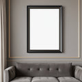 Black & Gold Frame Mockup — Blank Template #042 — bulkmockup Frame Template | Instant Download JPG | Commercial Use | MockupBulk