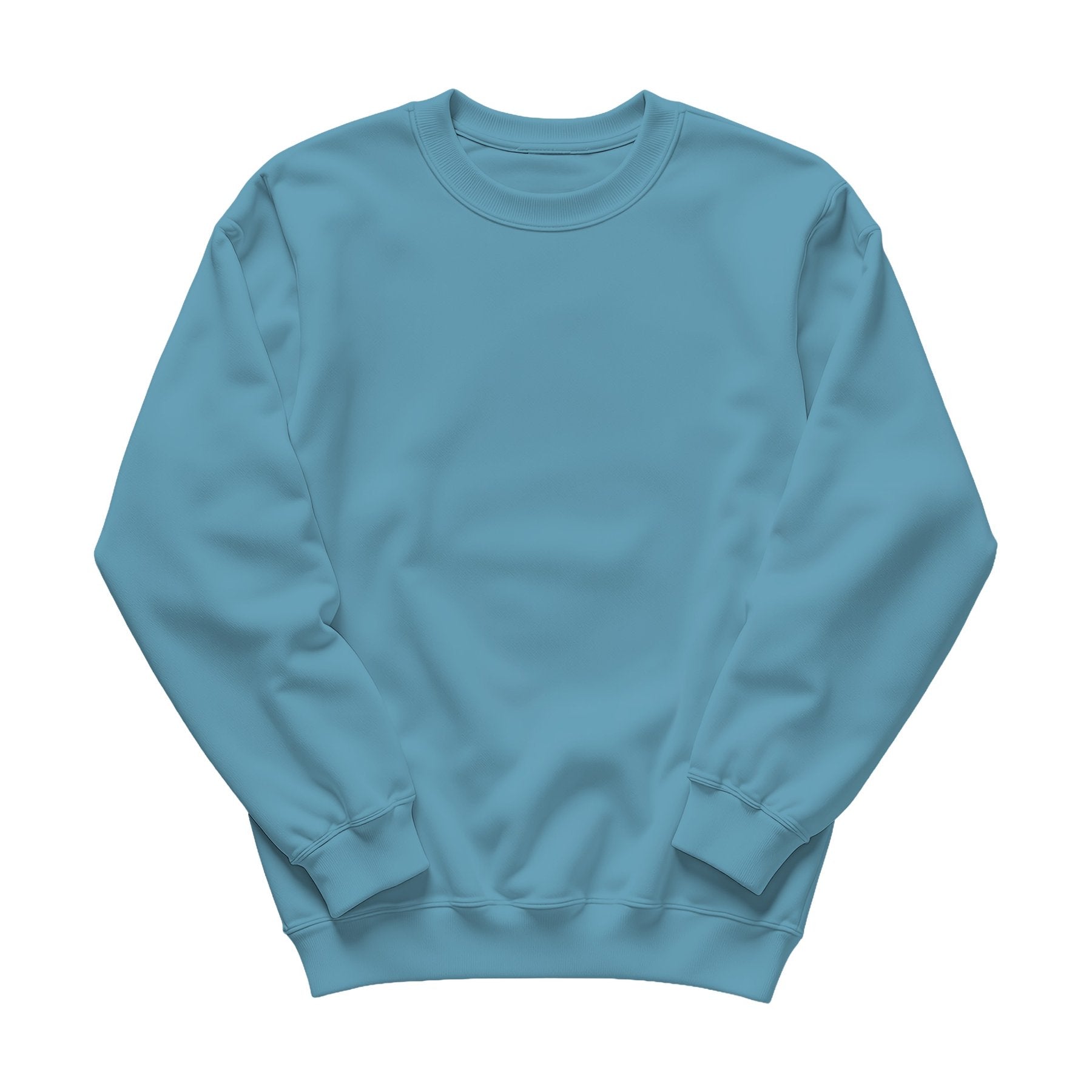 Arctic Blue Regular Fit Unisex Sweatshirt Mockup | Print on Demand Mockup | High-Res JPG Download | Commercial Use Included | MockupBulk