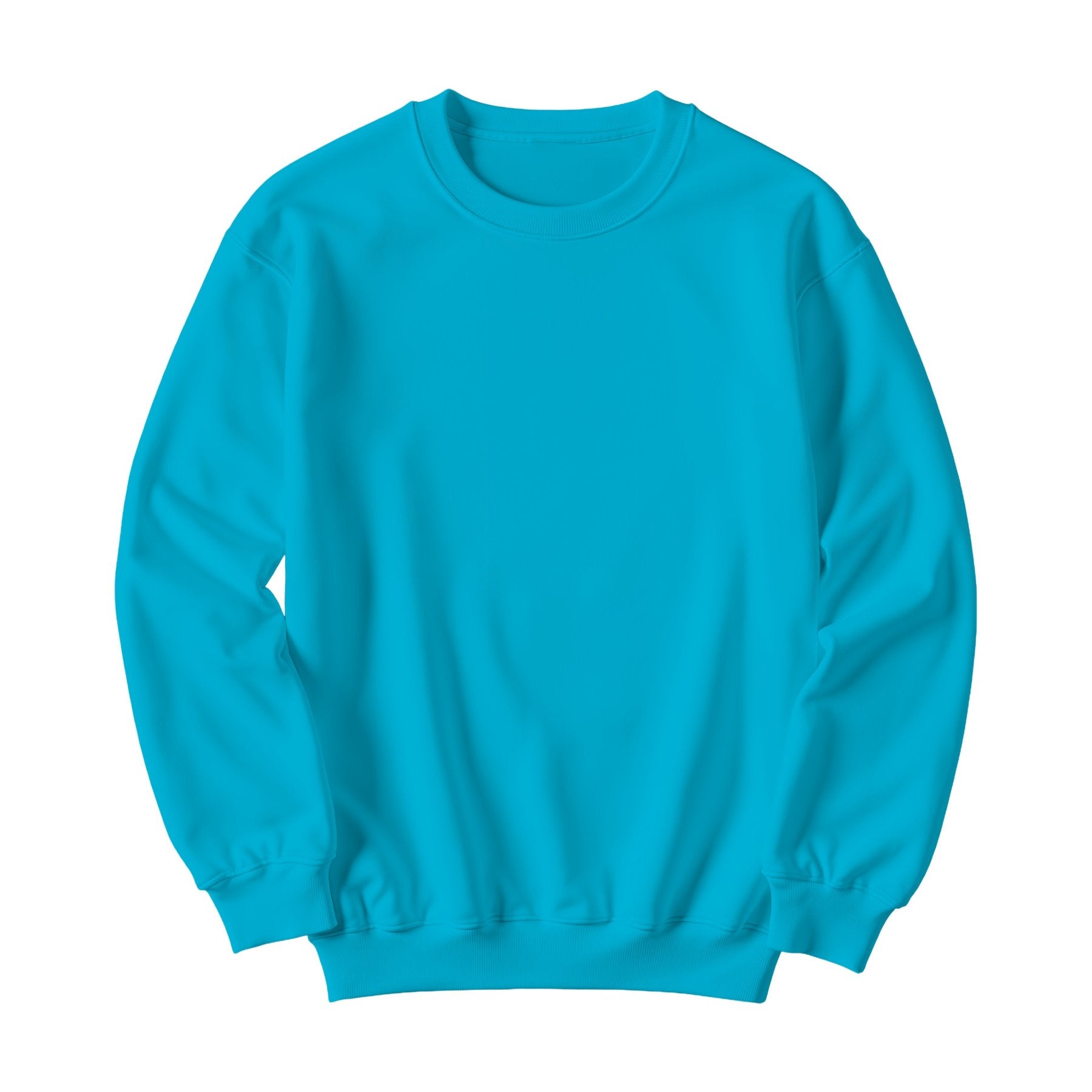Aqua Regular Fit Unisex Sweatshirt Mockup | High-Res JPG Template | Instant Digital Download | POD Etsy Shopify | MockupBulk