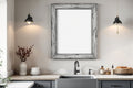 Rustic Frame Mockup — Blank Template #005 — Frame Template JPG | Instant bulkmockup Download | Commercial Use | MockupBulk