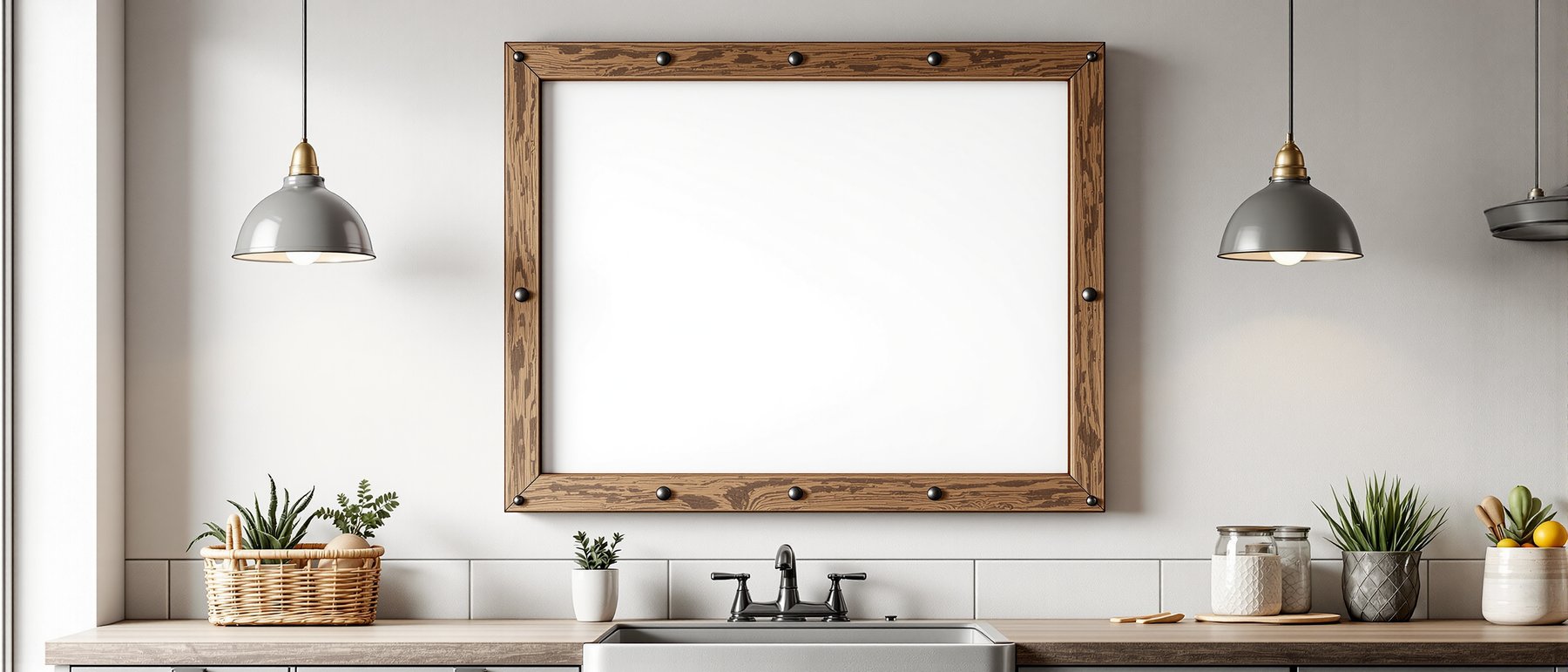 Blank Template #010 Rustic Frame Mockup | bulkmockup Frame Template | Instant Download JPG | Commercial Use | MockupBulk