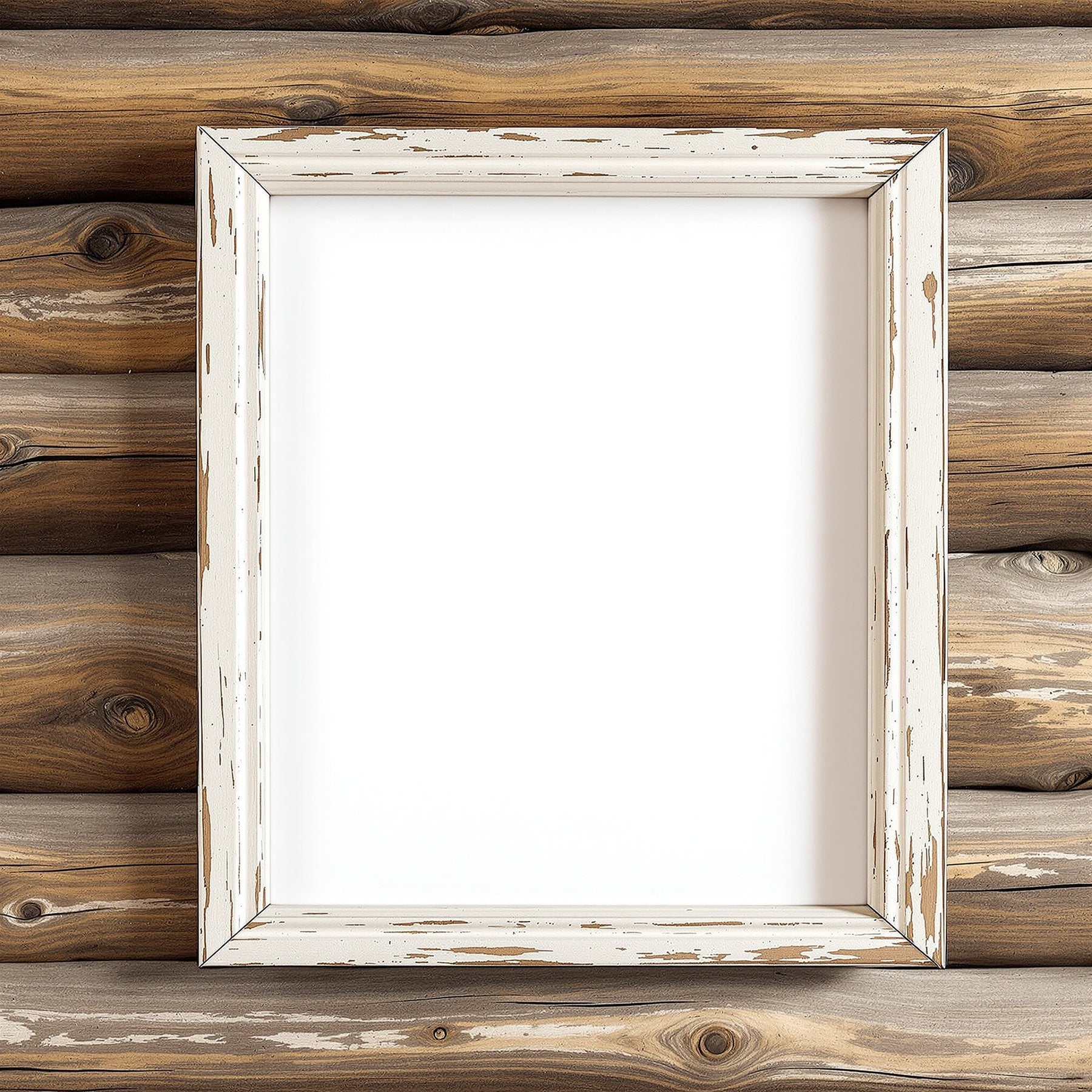 Rustic Frame Mockup — Blank Template #011 — High-Resolution JPG | bulkmockup Template | For Etsy POD Print Sellers | MockupBulk