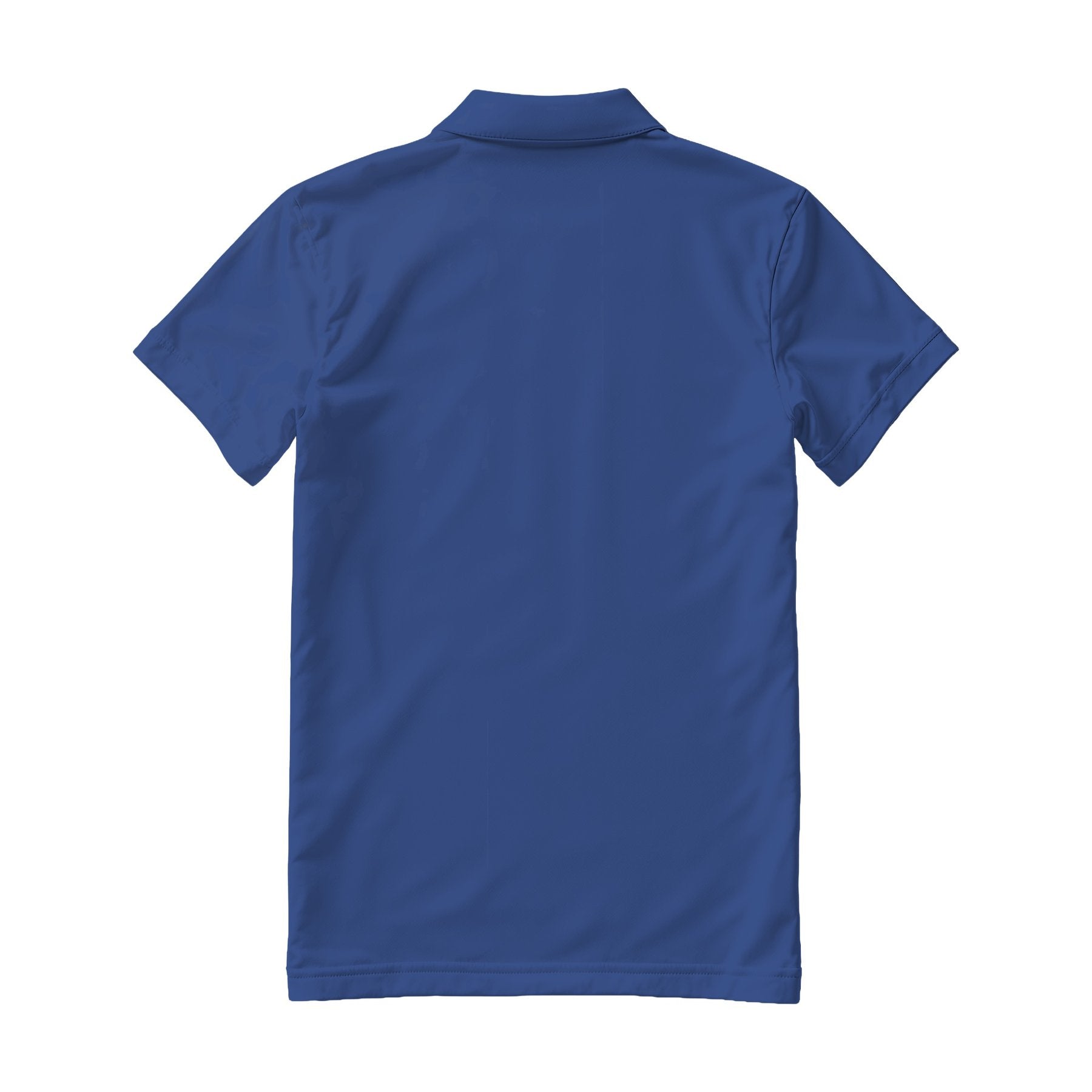 Antique Royal Regular Fit Back View Mens Polo Shirt Mockup | High-Res Mockup Template | JPG Digital Download | Commercial Licence | MockupBulk