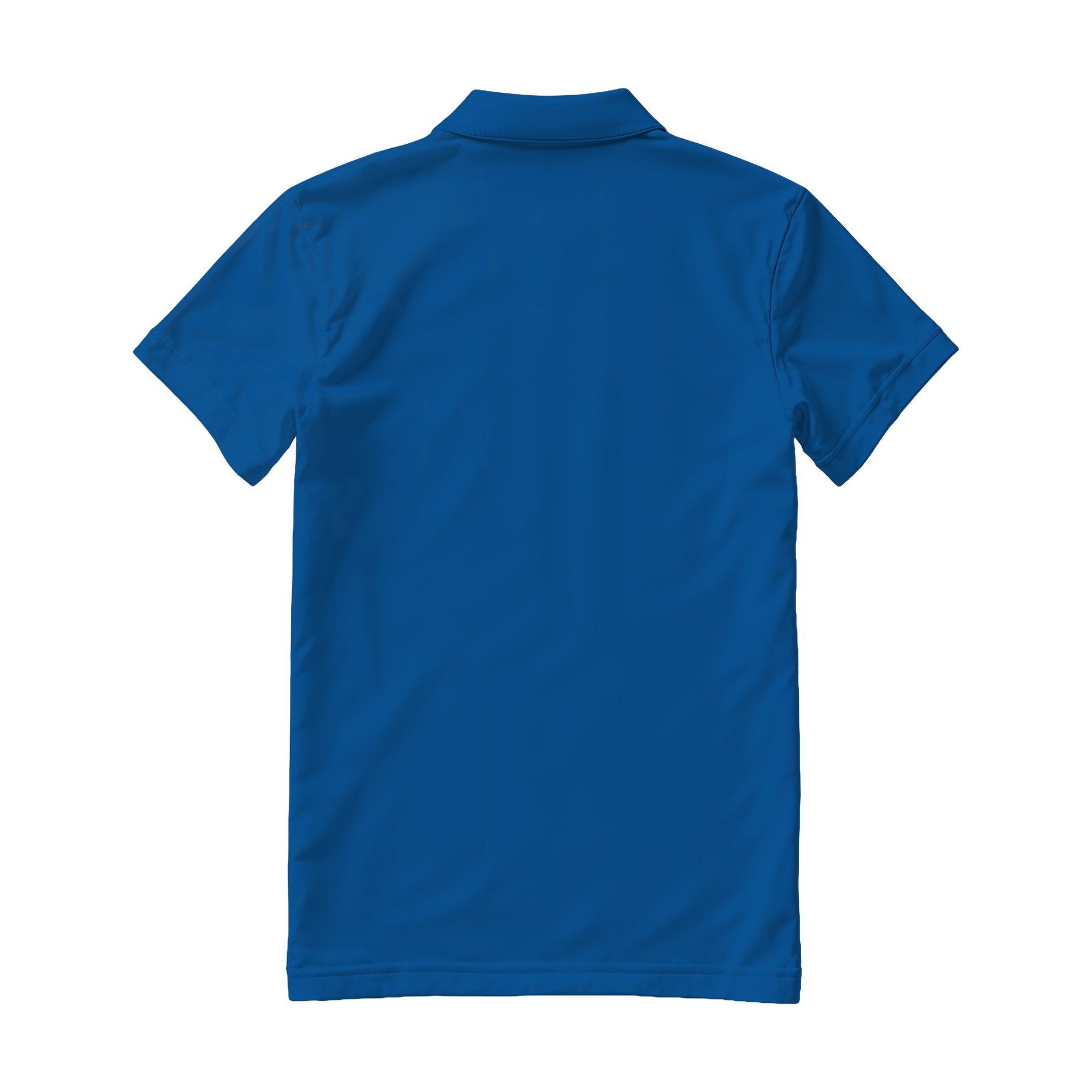 Mens Polo Shirt Mockup | Antique Sapphire Regular Fit Back View | Etsy POD Mockup Template | Instant Download JPG | Commercial Use | MockupBulk