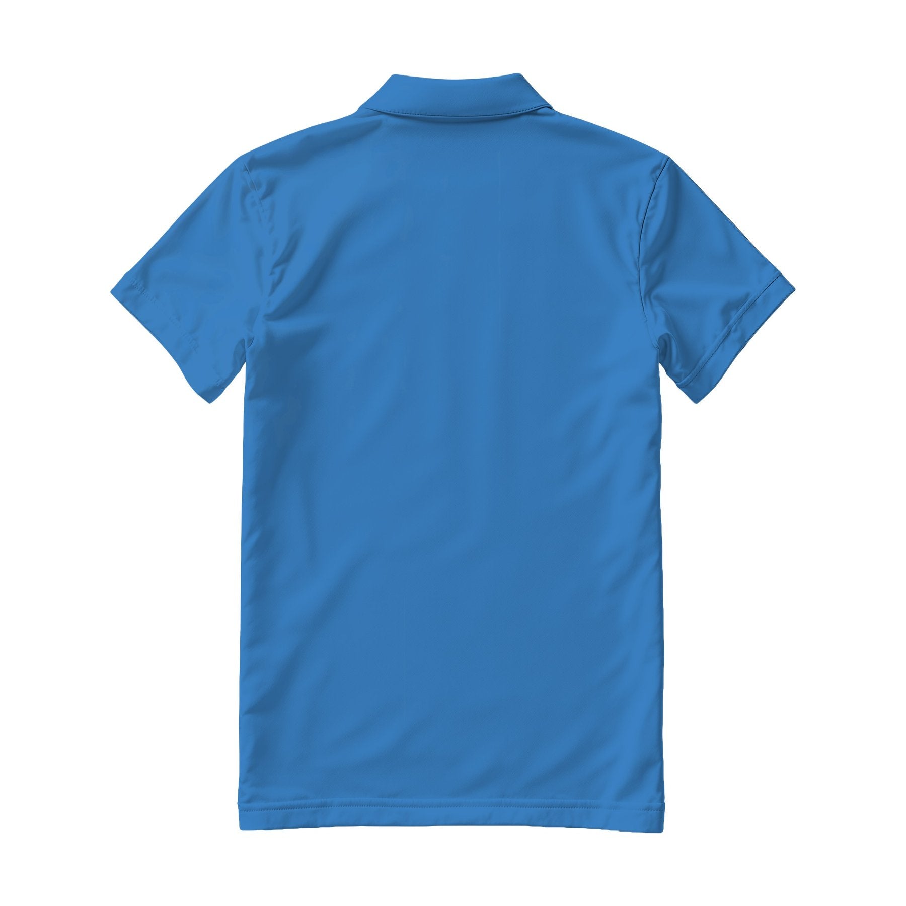 Mens Polo Shirt Mockup | Azure Regular Fit Back View — Digital JPG Mockup | Commercial Licence | For Etsy Printful Printify | MockupBulk