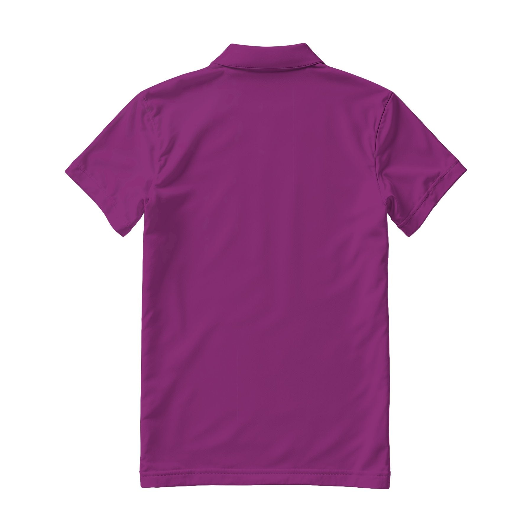 Mens Polo Shirt Mockup | Berry Regular Fit Back View — Digital Download Mockup | High-Resolution JPG | Commercial Use Included | MockupBulk
