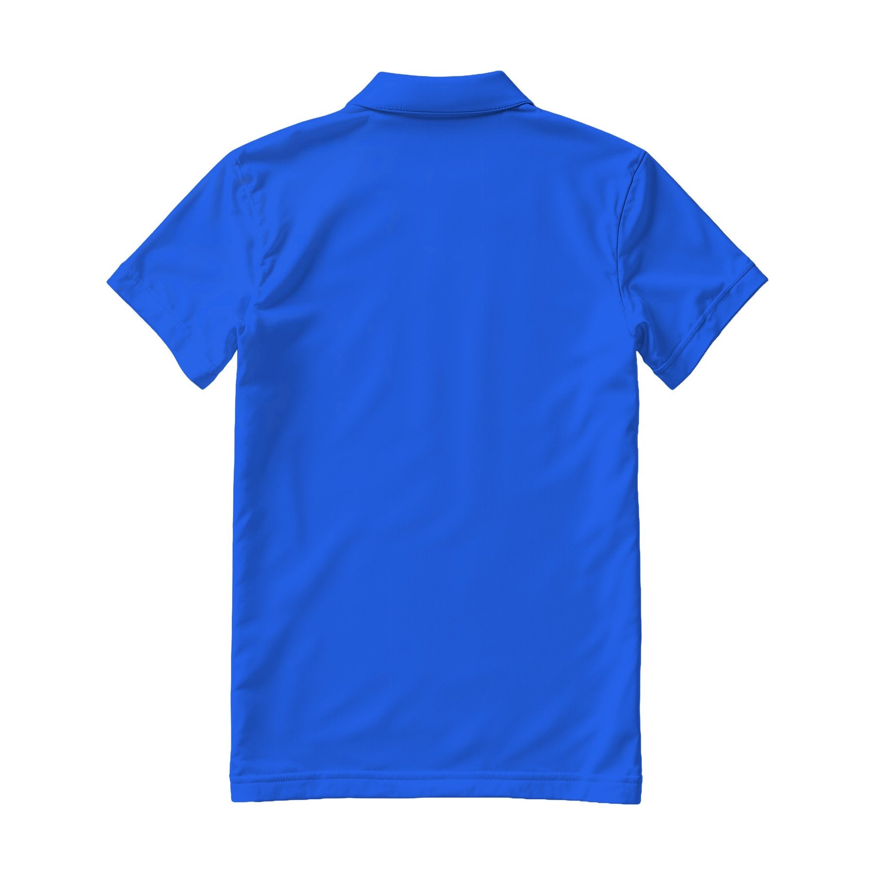 Mens Polo Shirt Mockup, Blue Regular Fit Back View | Etsy POD Mockup Template | Instant Download JPG | Commercial Use | MockupBulk