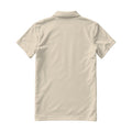 Mens Polo Shirt Mockup, Bone Regular Fit Back View | Digital Download Mockup | High-Resolution JPG | Commercial Use Included | MockupBulk