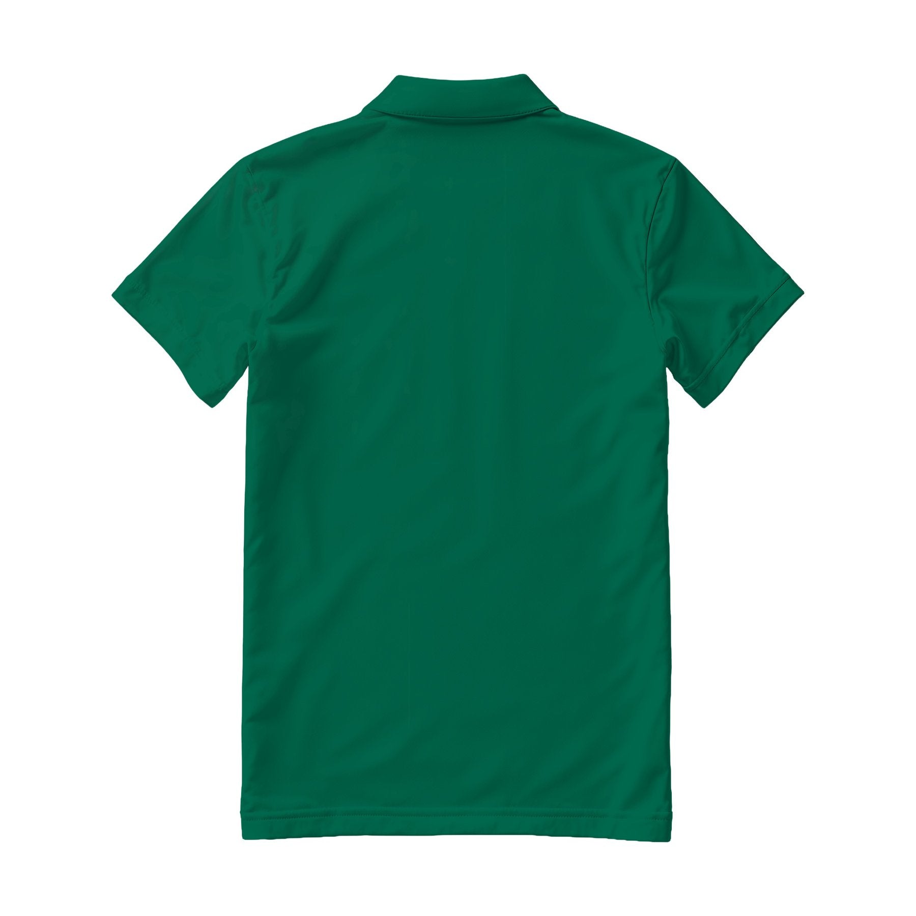 Mens Polo Shirt Mockup | Bottle Green Regular Fit Back View — JPG Mockup Download | For POD Sellers Designers Etsy Shops | Commercial Use | MockupBulk