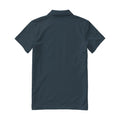 Mens Polo Shirt Mockup, Charcoal Regular Fit Back View | Print on Demand Mockup | High-Res JPG Download | Commercial Use Included | MockupBulk
