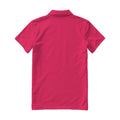 Mens Polo Shirt Mockup | Cherry Red Regular Fit Back View | Etsy POD Mockup Template | Instant Download JPG | Commercial Use | MockupBulk