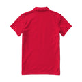 Mens Polo Shirt Mockup — Crimson Regular Fit Back View — POD Print Mockup | Instant JPG Download | Commercial Licence Included | MockupBulk