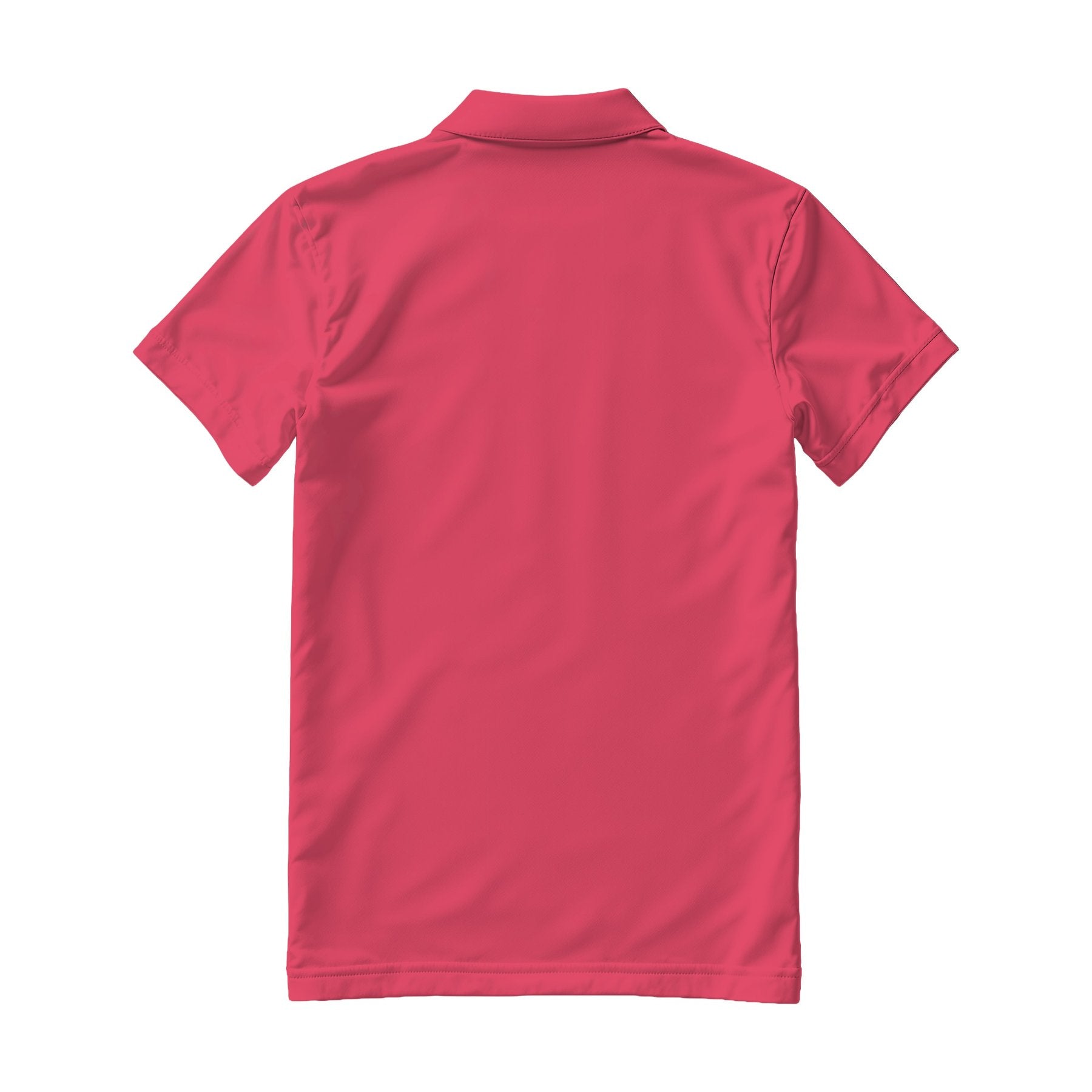 Mens Polo Shirt Mockup | Crunchberry Regular Fit Back View — Print on Demand Mockup | High-Res JPG Download | Commercial Use Included | MockupBulk