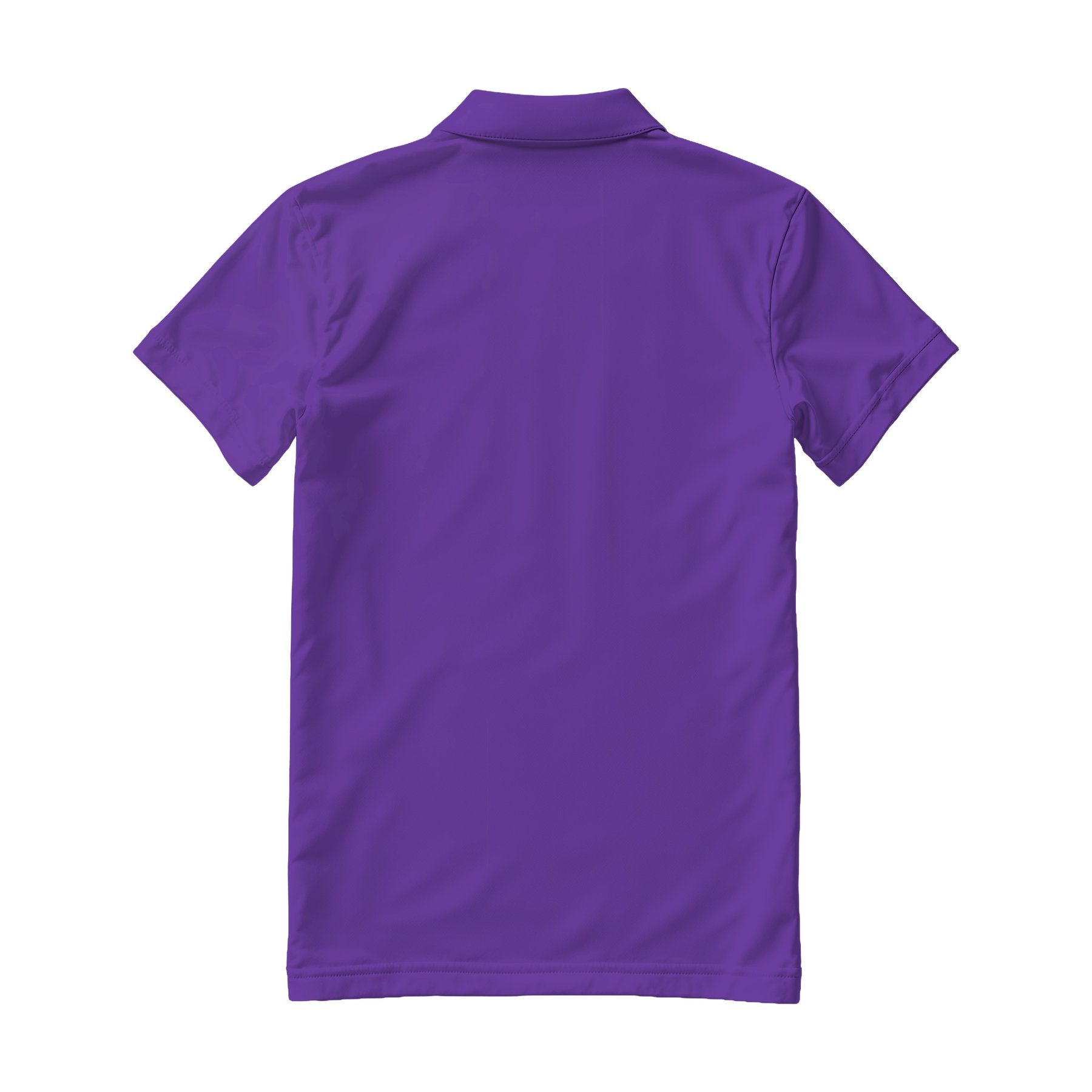 Mens Polo Shirt Mockup, Grape Regular Fit Back View | Shopify Etsy Mockup Template | High-Res JPG | Commercial Use Download | MockupBulk