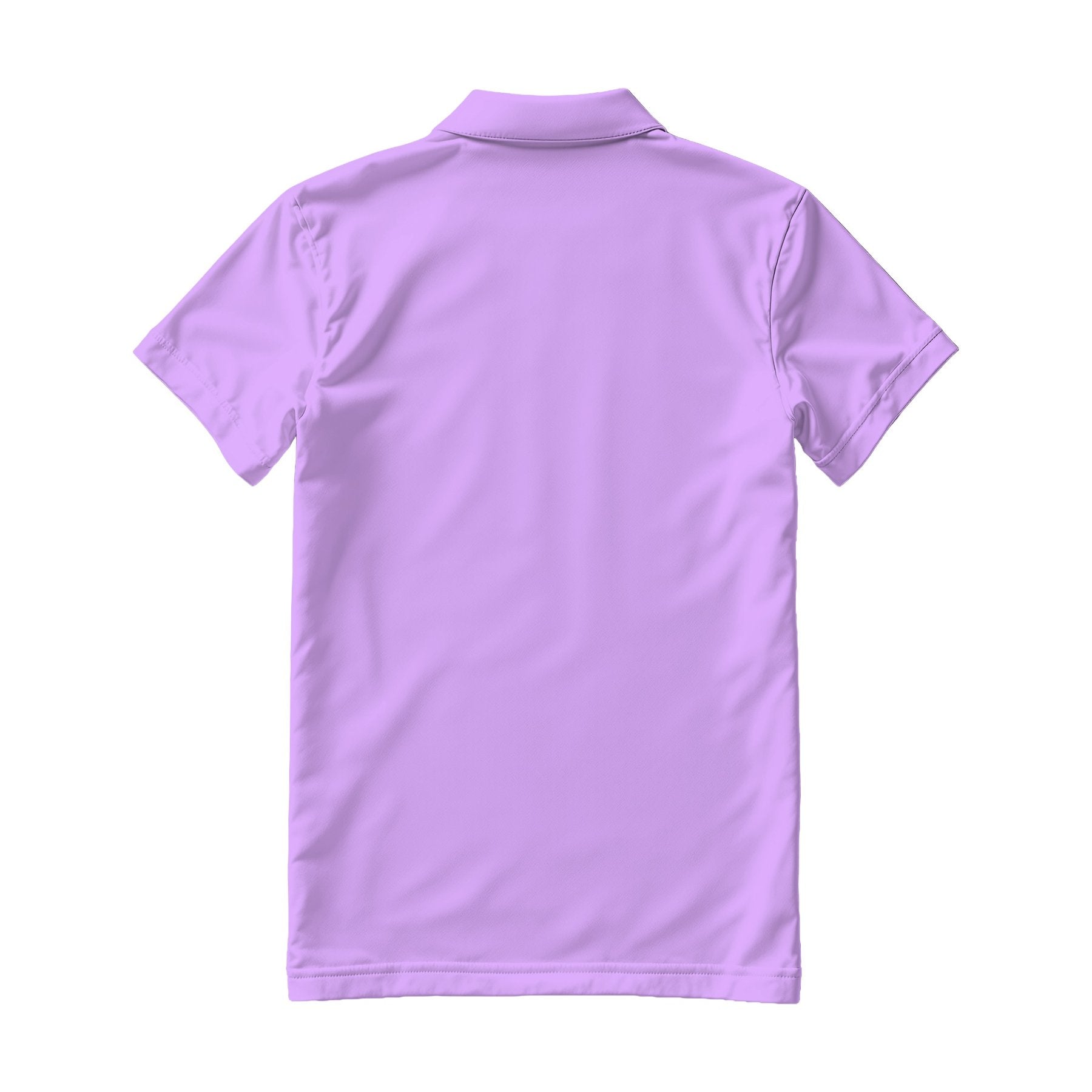 Mauve Regular Fit Back View Mens Polo Shirt Mockup | Print on Demand Mockup | High-Res JPG Download | Commercial Use Included | MockupBulk
