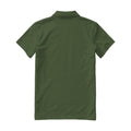 Military Green Regular Fit Back View Mens Polo Shirt Mockup | Product Mockup JPG | Instant Download | Commercial Use for POD Sellers | MockupBulk