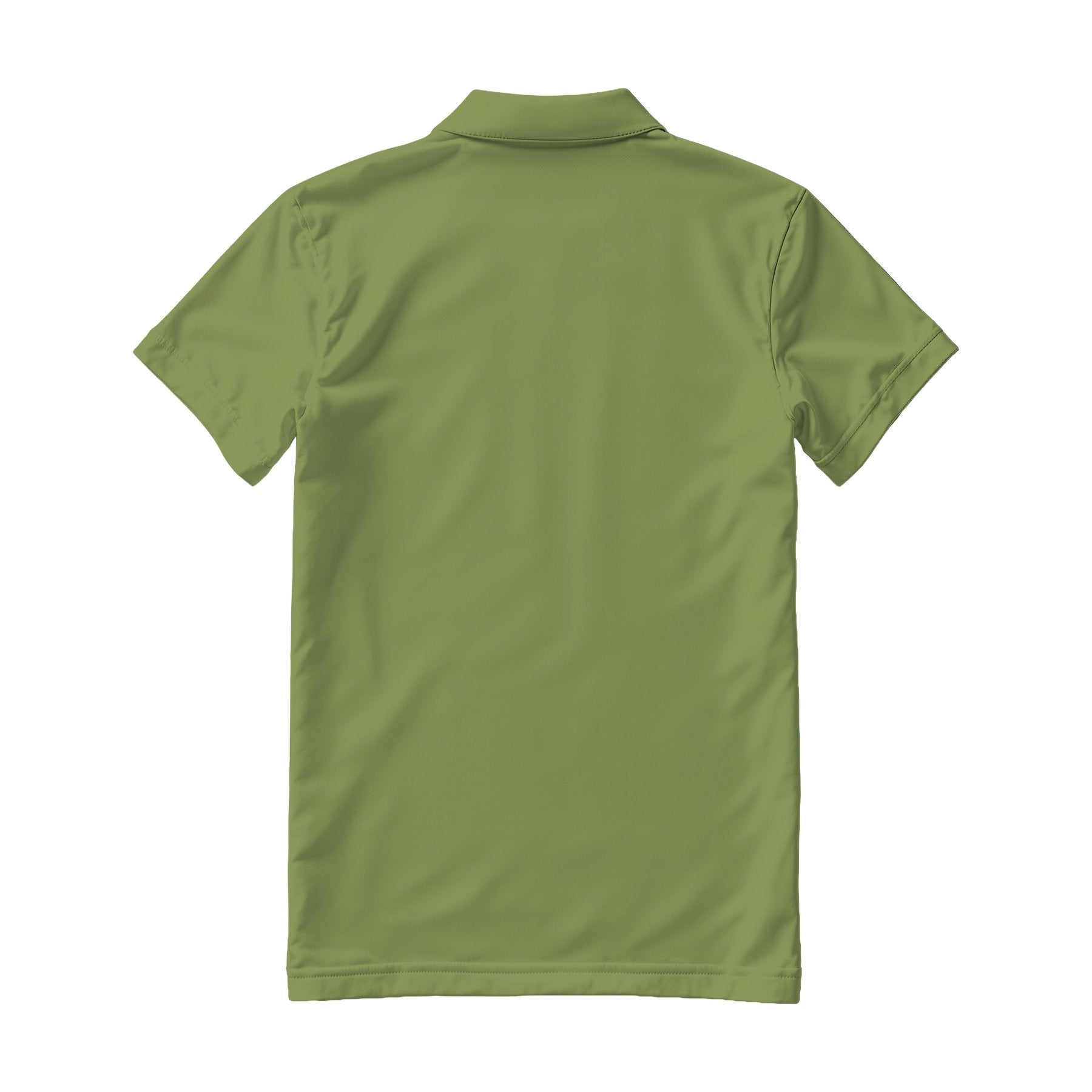 Mens Polo Shirt Mockup — Moss Regular Fit Back View — JPG Digital Download | Etsy Shopify Mockup | Commercial Licence Included | MockupBulk