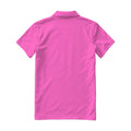 Neon Pink Regular Fit Back View Mens Polo Shirt Mockup | Shopify Etsy Mockup Template | High-Res JPG | Commercial Use Download | MockupBulk