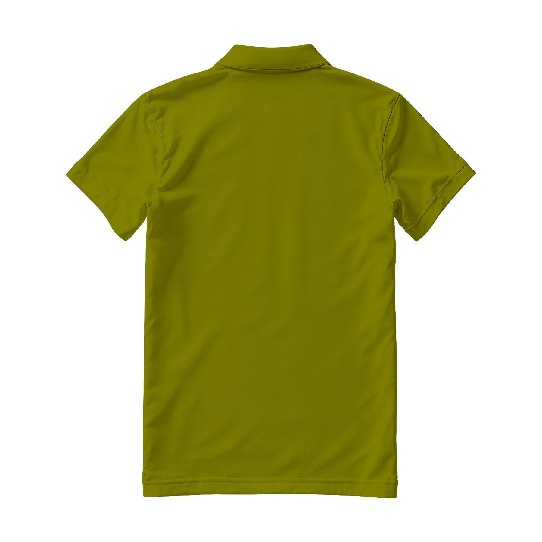 Mens Polo Shirt Mockup, Olive Regular Fit Back View | Digital JPG Mockup | Commercial Licence | For Etsy Printful Printify | MockupBulk