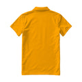 Mens Polo Shirt Mockup | Orange Regular Fit Back View | High-Res JPG Template | Instant Digital Download | POD Etsy Shopify | MockupBulk