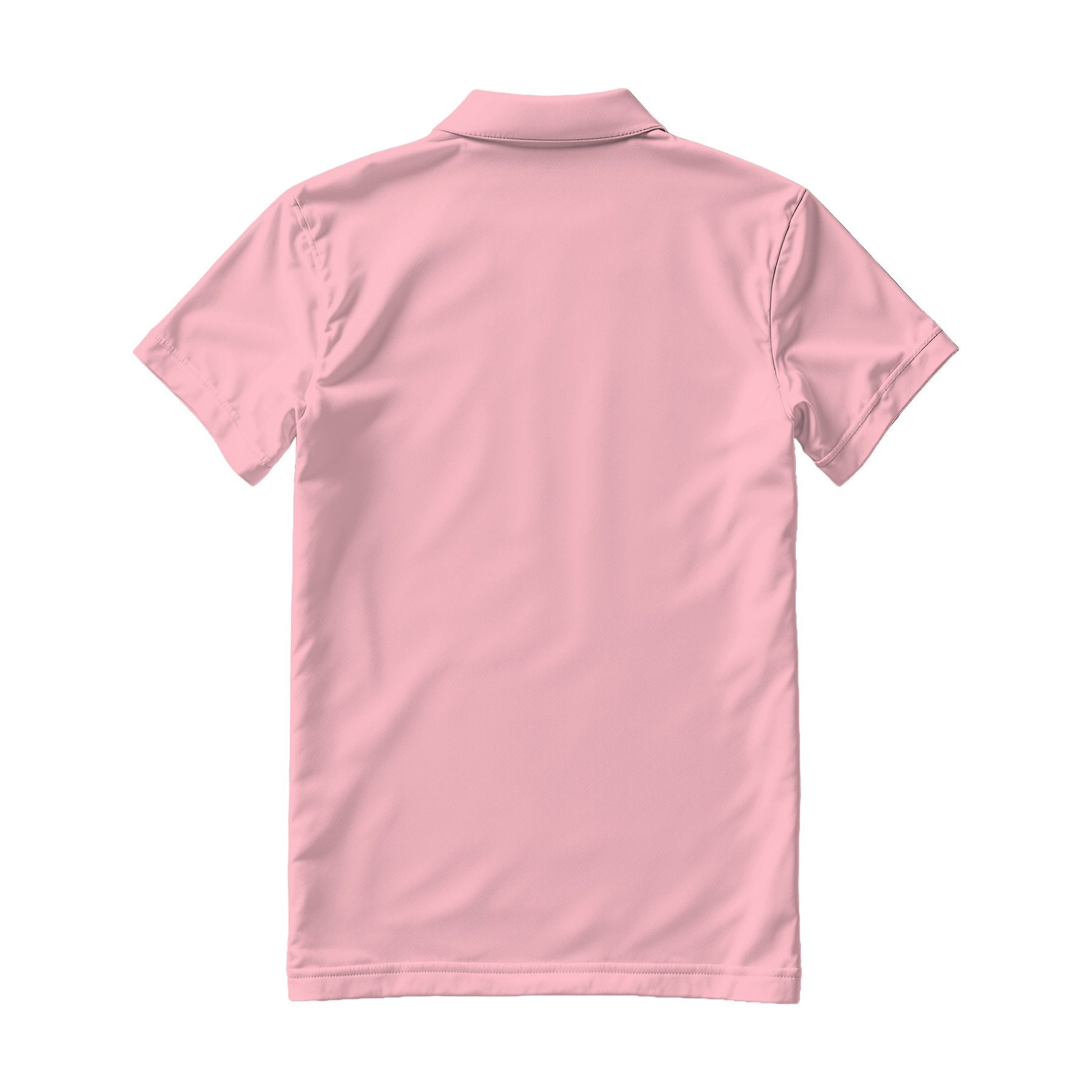 Mens Polo Shirt Mockup | Pink Regular Fit Back View | Digital JPG Mockup | Commercial Licence | For Etsy Printful Printify | MockupBulk