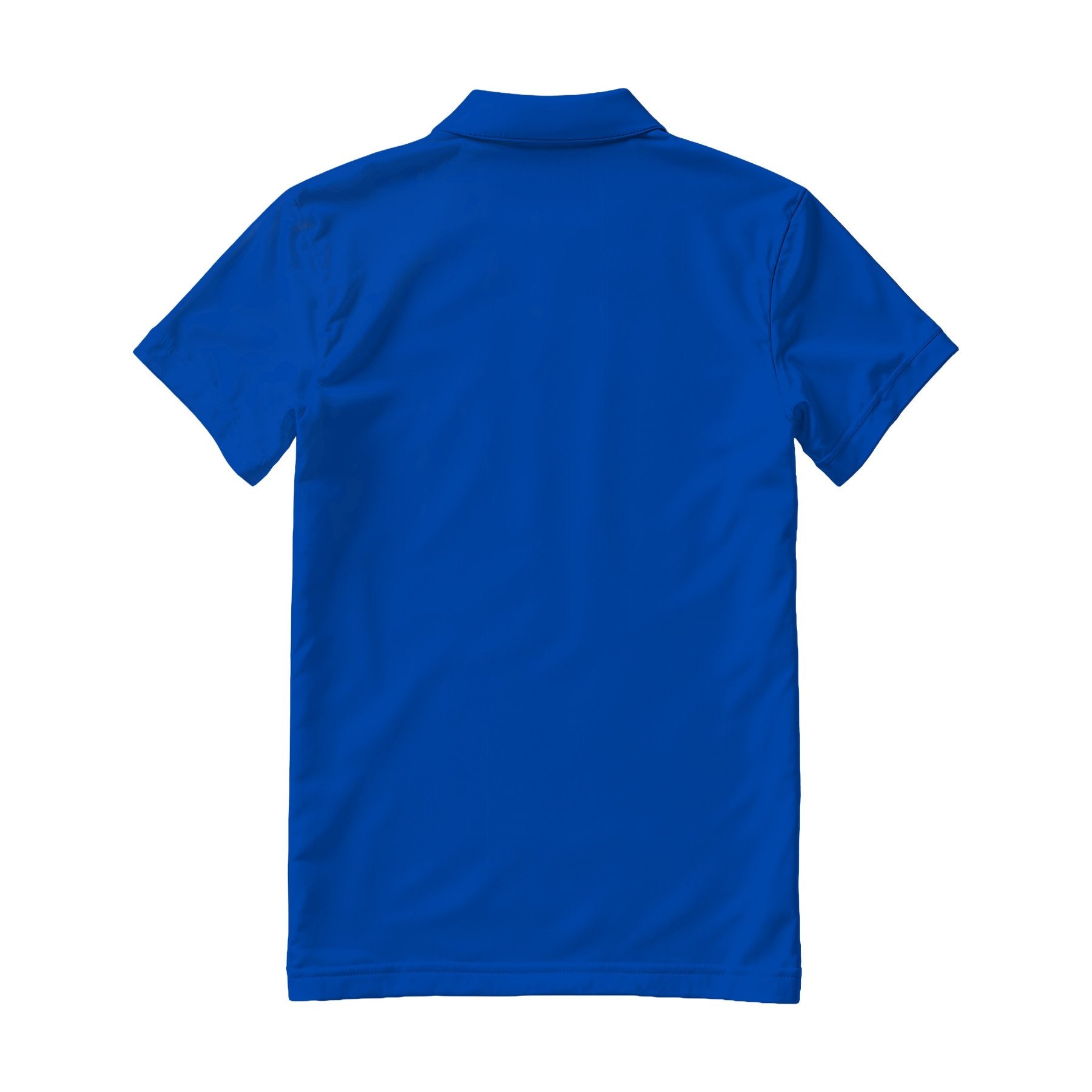 Royal Regular Fit Back View Mens Polo Shirt Mockup | POD Print Mockup | Instant JPG Download | Commercial Licence Included | MockupBulk