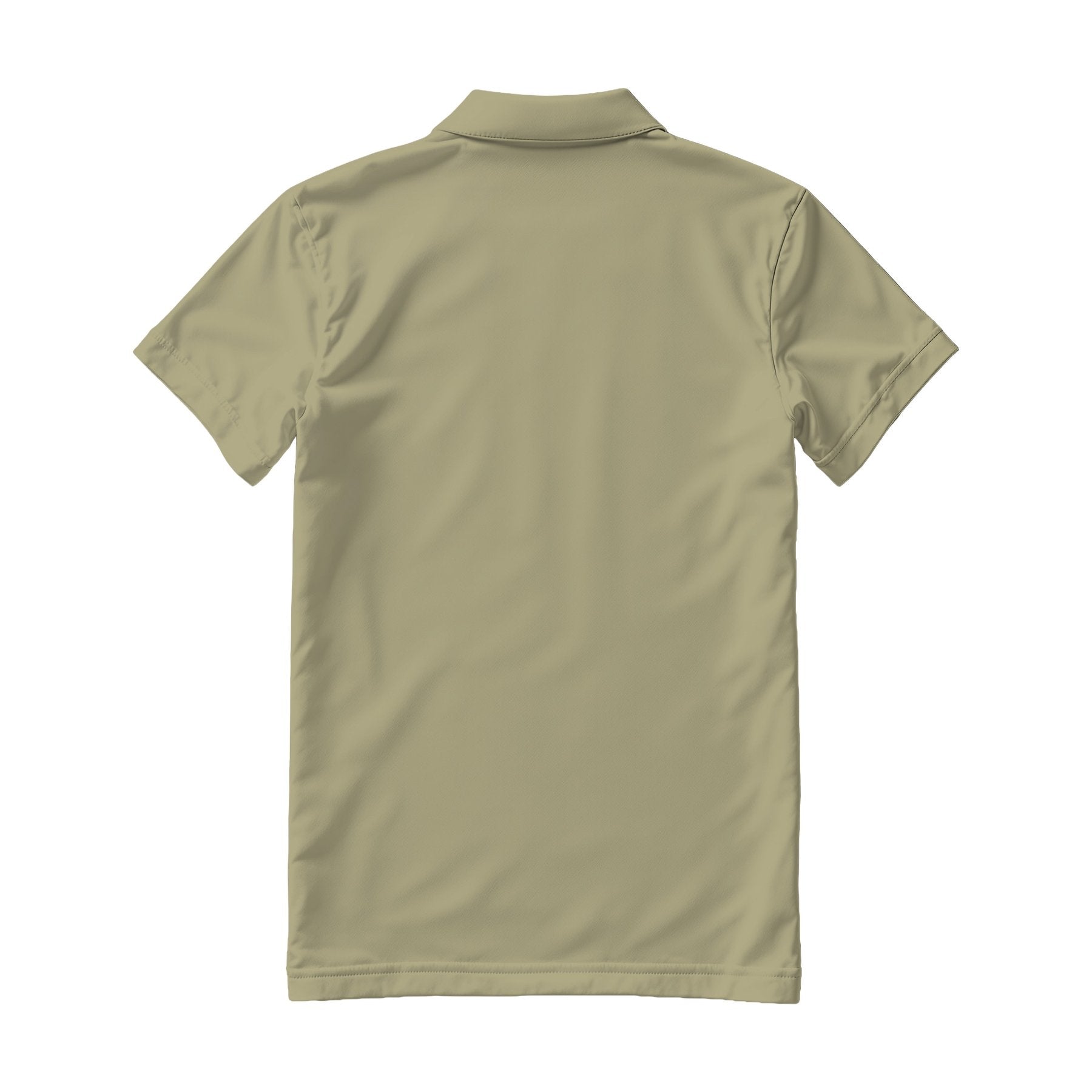 Sage Regular Fit Back View Mens Polo Shirt Mockup | High-Res JPG Template | Instant Digital Download | POD Etsy Shopify | MockupBulk