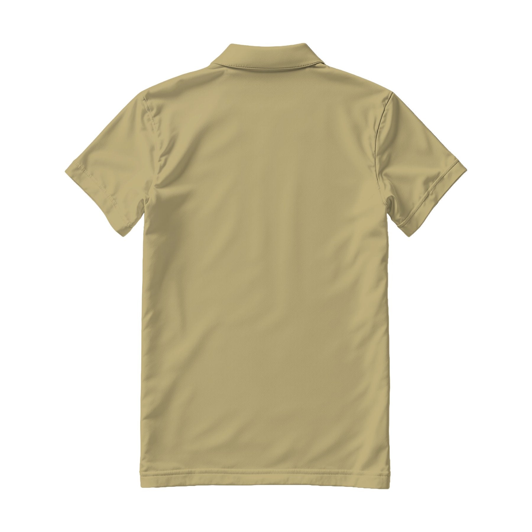 Mens Polo Shirt Mockup | Sand Regular Fit Back View | JPG Digital Download | Etsy Shopify Mockup | Commercial Licence Included | MockupBulk