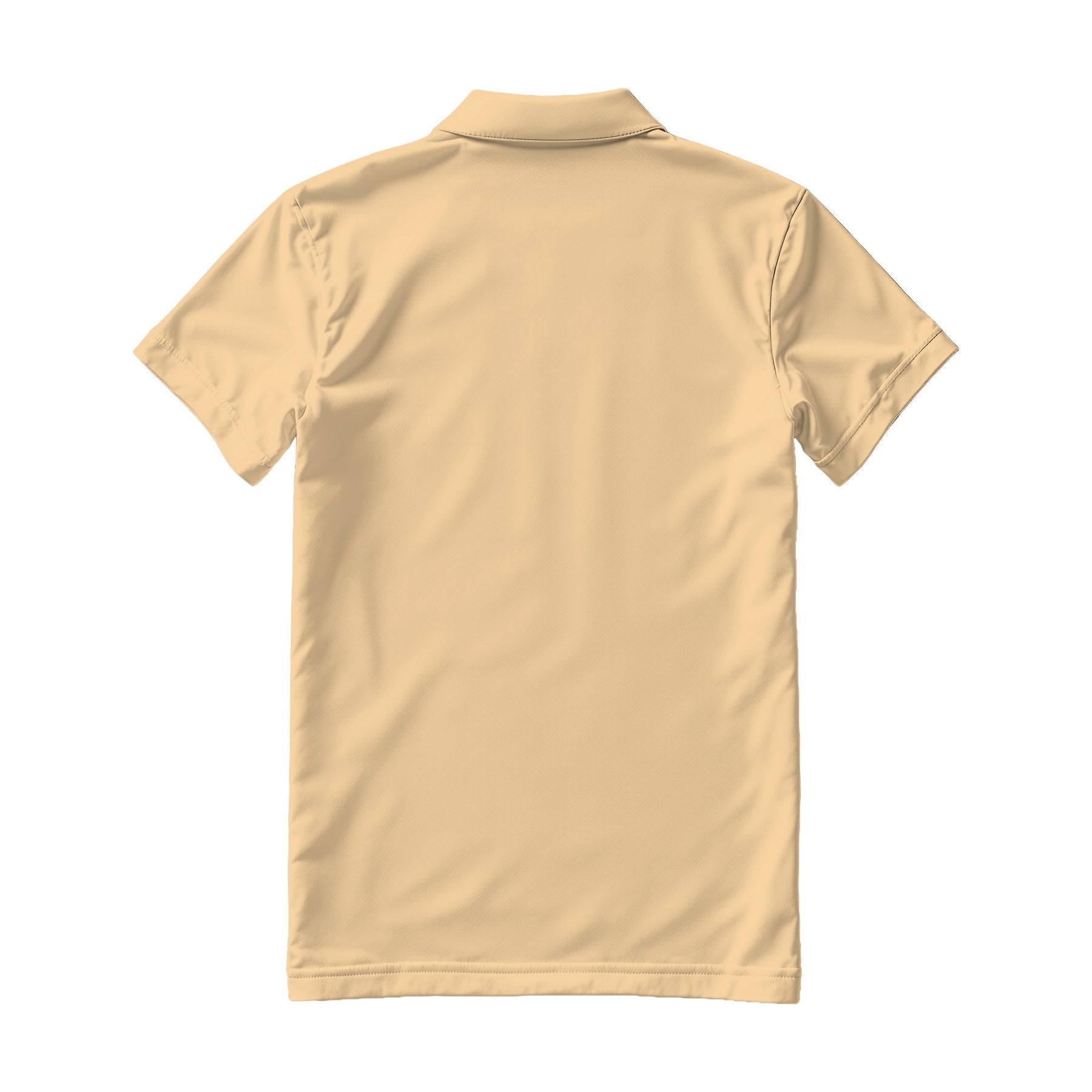Mens Polo Shirt Mockup | Sunset Regular Fit Back View | High-Res JPG Template | Instant Digital Download | POD Etsy Shopify | MockupBulk