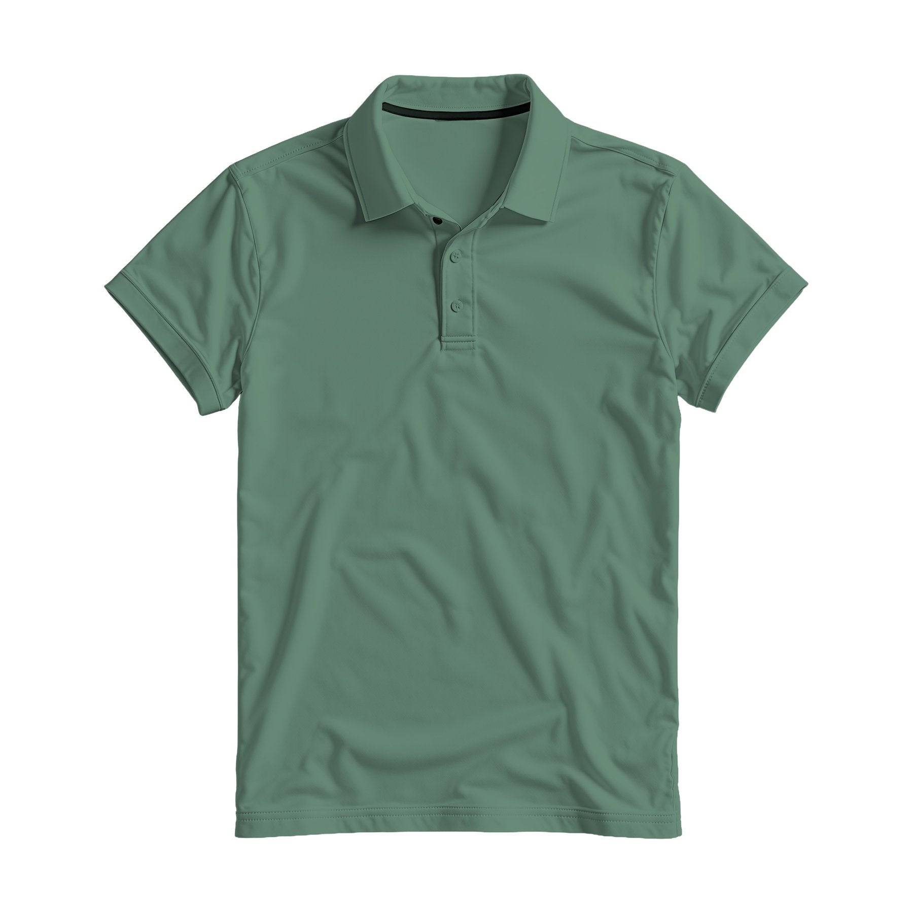Mens Polo Shirt Mockup | Antique Jade Dome Relaxed Fit — Print on Demand Mockup | High-Res JPG Download | Commercial Use Included | MockupBulk