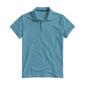 Mens Polo Shirt Mockup — Arctic Blue Relaxed Fit — JPG Mockup Download | For POD Sellers Designers Etsy Shops | Commercial Use | MockupBulk