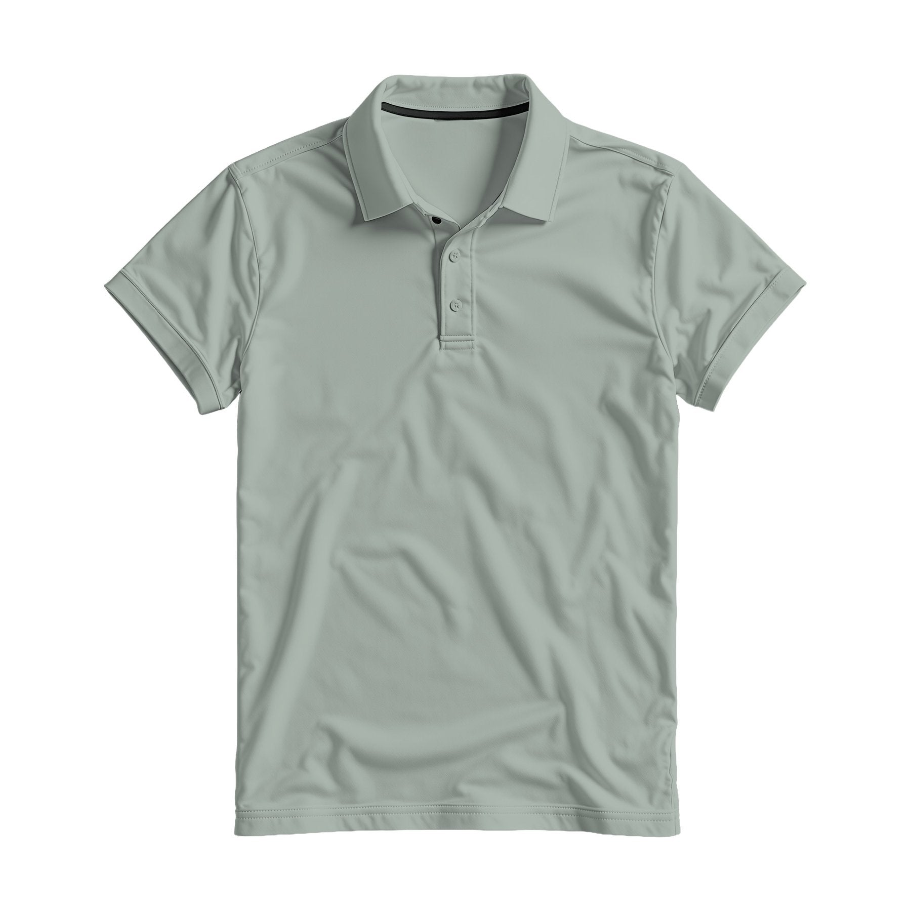 Mens Polo Shirt Mockup — Ash Relaxed Fit — JPG Digital Download | Etsy Shopify Mockup | Commercial Licence Included | MockupBulk