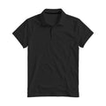 Mens Polo Shirt Mockup — Black Heather Relaxed Fit — High-Res JPG Template | Instant Digital Download | POD Etsy Shopify | MockupBulk
