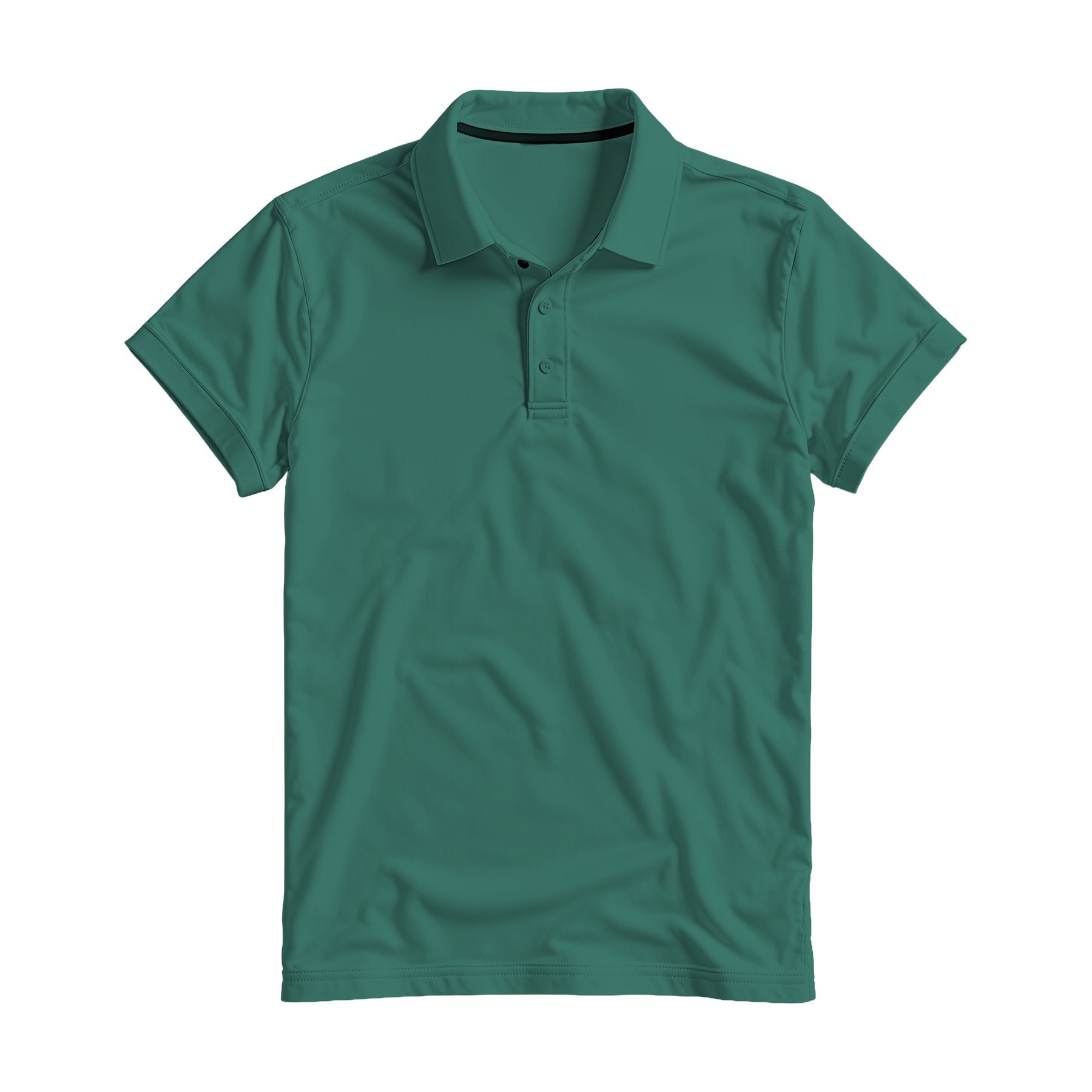 Mens Polo Shirt Mockup, Blue Spruce Relaxed Fit | POD Print Mockup | Instant JPG Download | Commercial Licence Included | MockupBulk