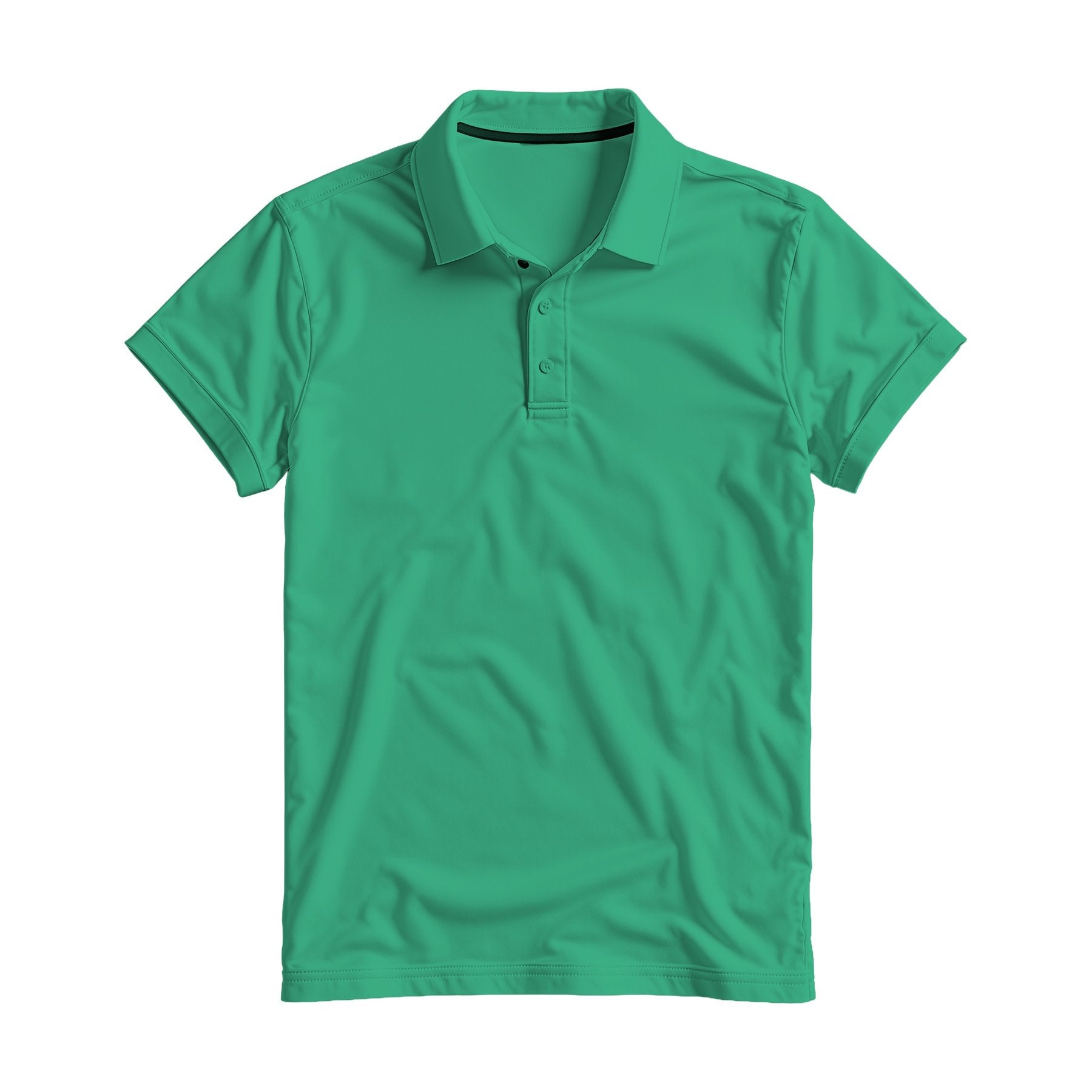 Bright Mint Relaxed Fit Mens Polo Shirt Mockup | Digital Download Mockup | High-Resolution JPG | Commercial Use Included | MockupBulk