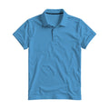 Mens Polo Shirt Mockup | Carolina Blue Relaxed Fit — High Resolution JPG | POD Mockup Template | Commercial Use Download | MockupBulk