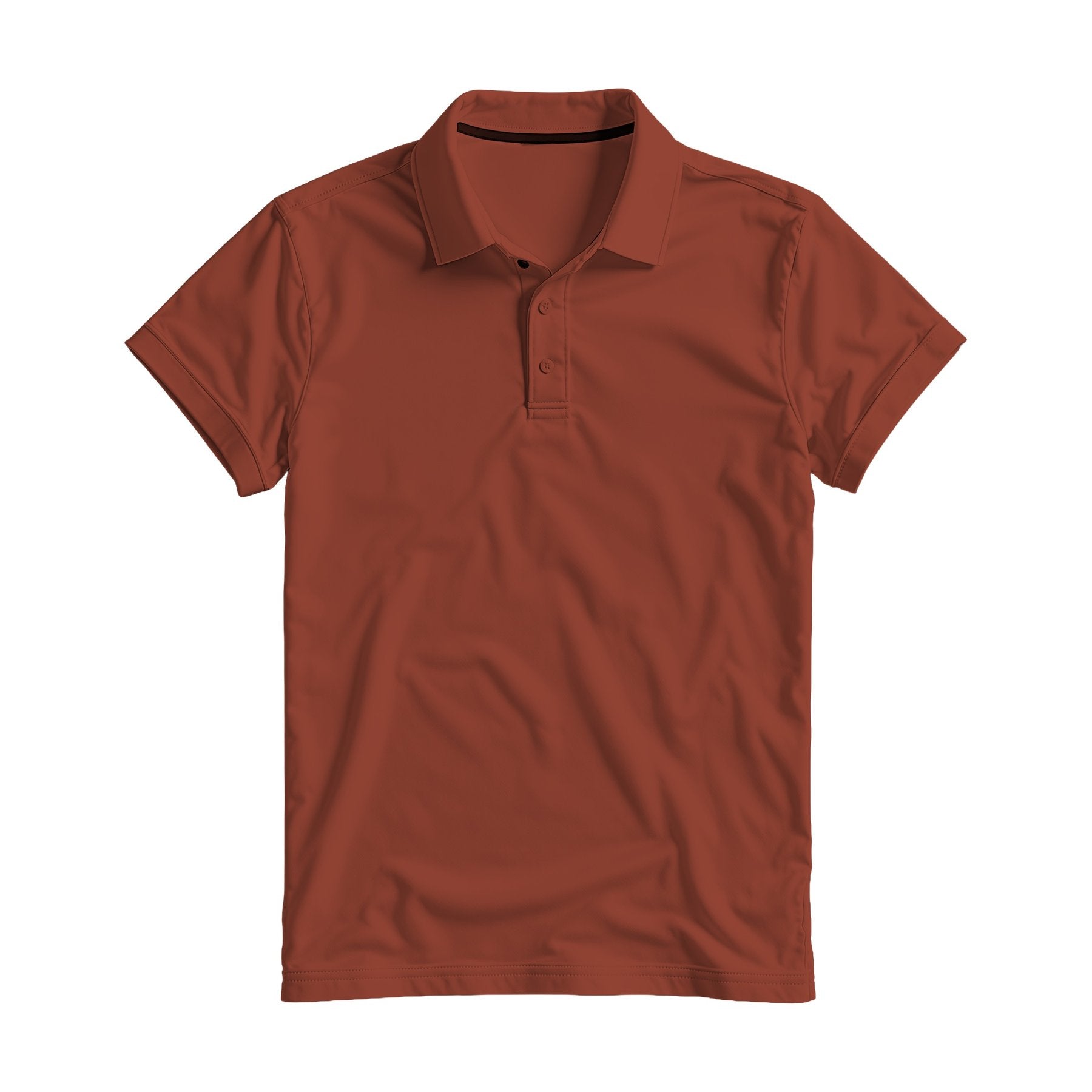Mens Polo Shirt Mockup | Chestnut Relaxed Fit — Instant Download JPG Mockup | POD Etsy Redbubble Printful | Commercial Use | MockupBulk