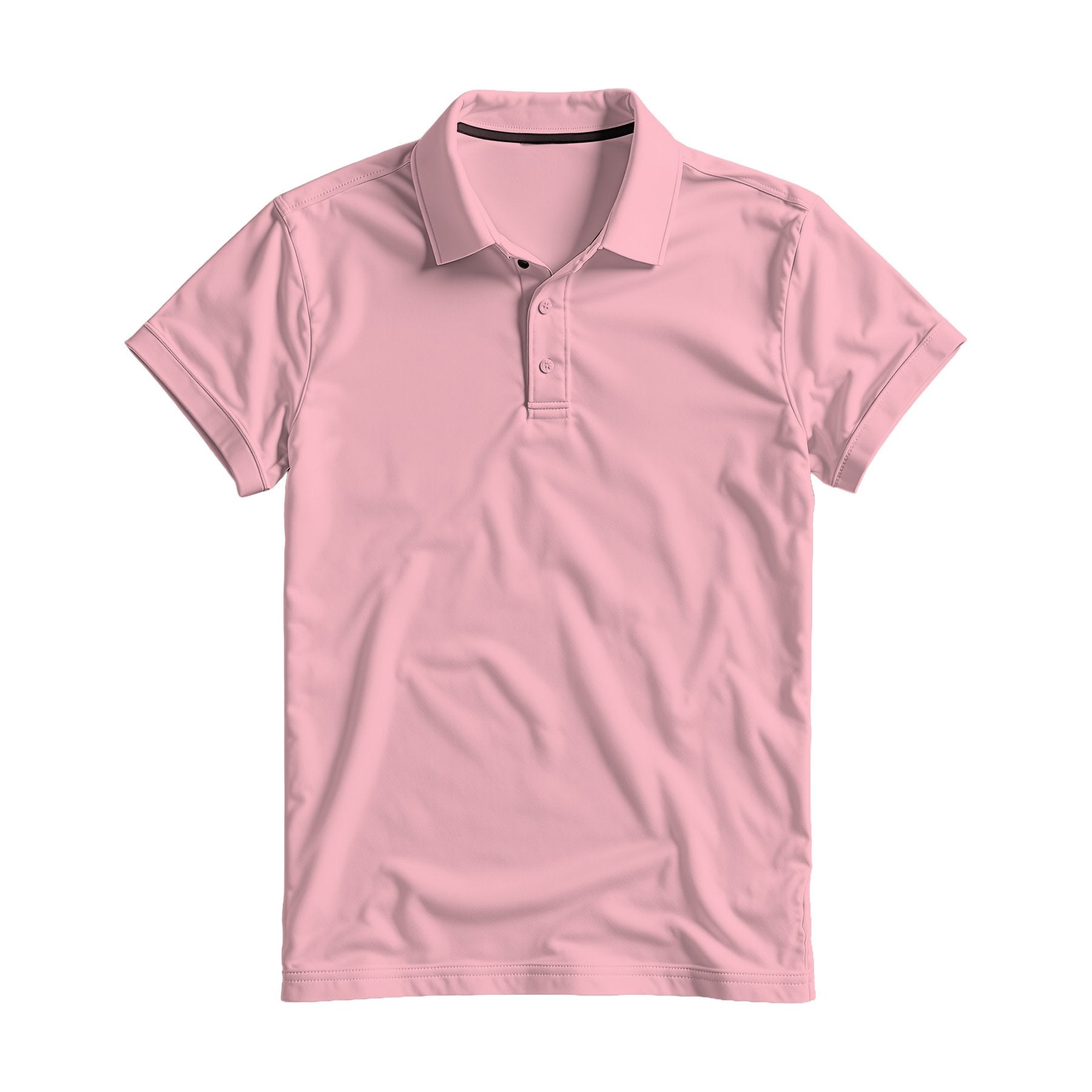 Pink Relaxed Fit Mens Polo Shirt Mockup | High-Res JPG Instant Download | Commercial Use | Etsy POD Shopify Template | MockupBulk
