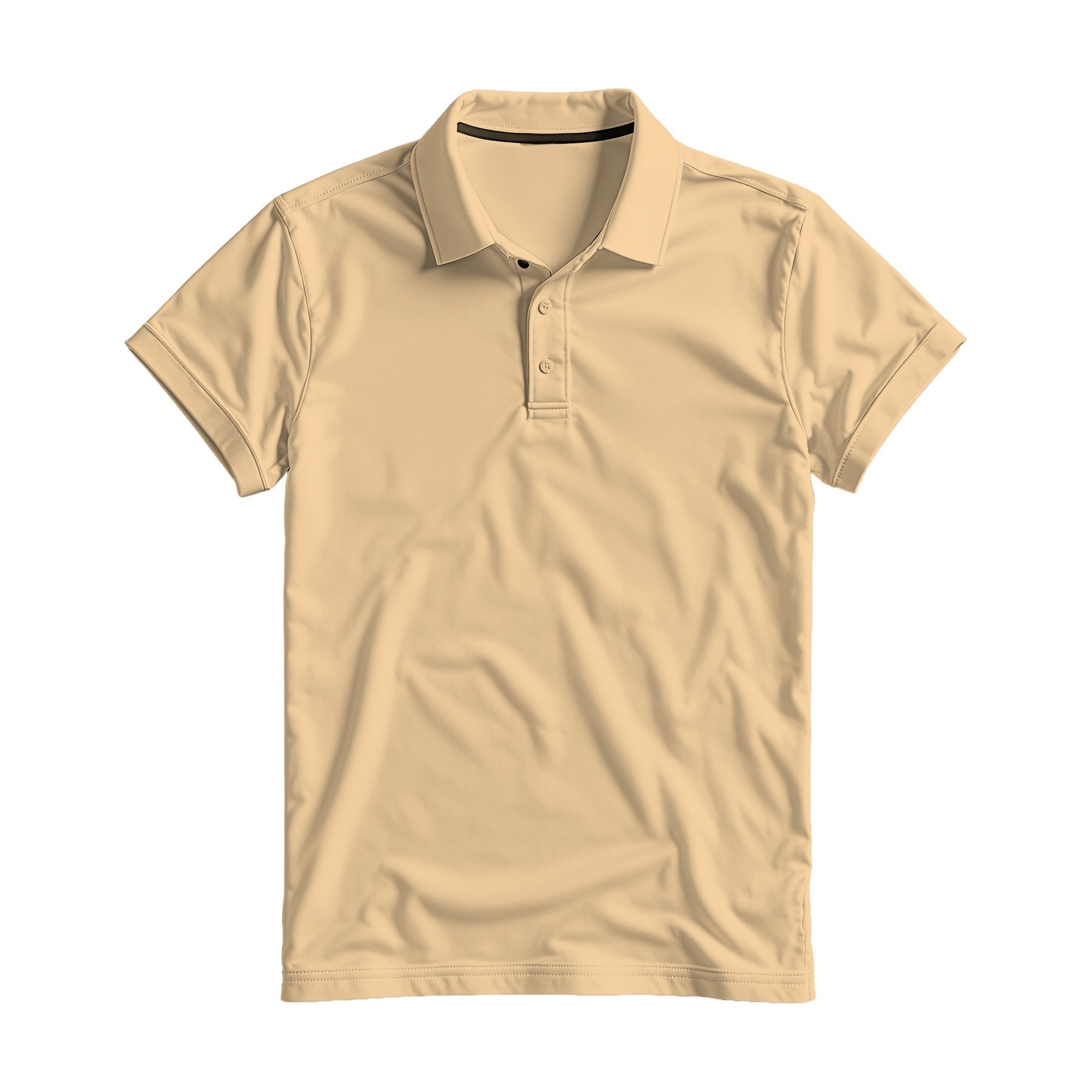 Mens Polo Shirt Mockup, Sunset Relaxed Fit | High Resolution JPG | POD Mockup Template | Commercial Use Download | MockupBulk