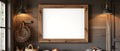 Rustic Frame Mockup | Blank Template #014 — Instant bulkmockup Download | Blank Frame JPG Template | Commercial Use | MockupBulk