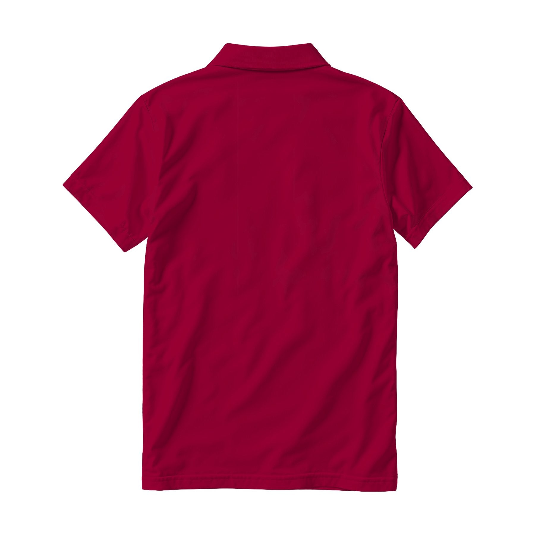 Mens Polo Shirt Mockup, Antique Cherry Red Relaxed Fit Back View | JPG Digital Download | Etsy Shopify Mockup | Commercial Licence Included | MockupBulk