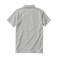 Mens Polo Shirt Mockup | Ash Grey Relaxed Fit Back View — POD Print Mockup | Instant JPG Download | Commercial Licence Included | MockupBulk