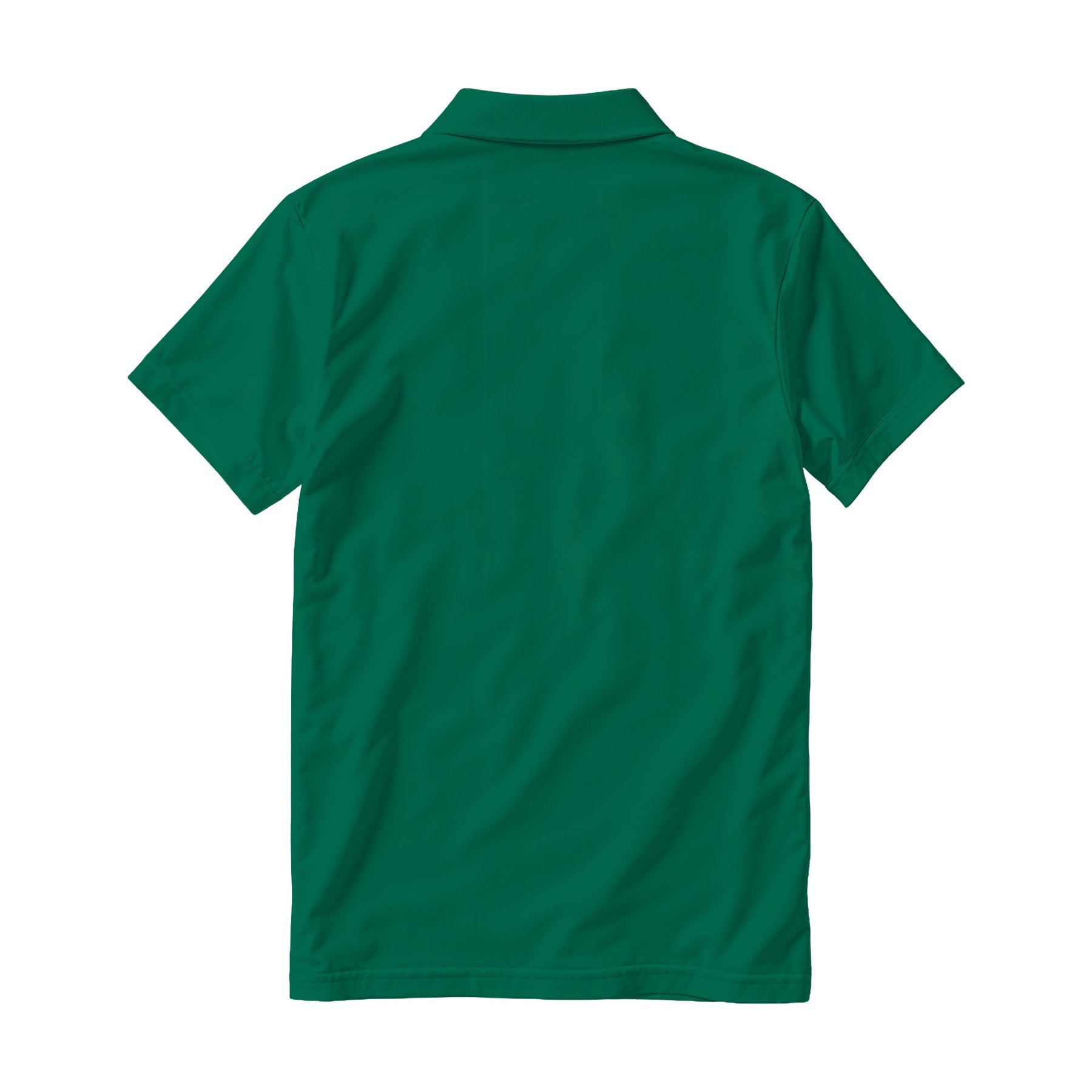 Mens Polo Shirt Mockup | Bottle Green Relaxed Fit Back View — JPG Digital Download | Etsy Shopify Mockup | Commercial Licence Included | MockupBulk