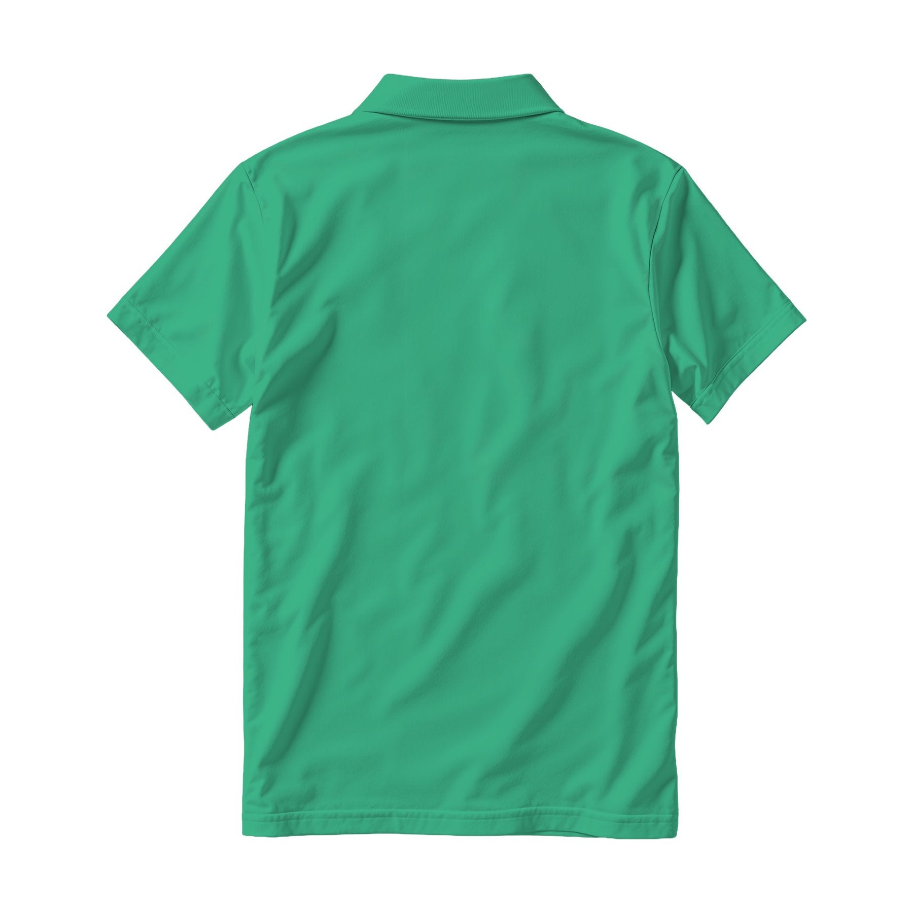 Bright Mint Relaxed Fit Back View Mens Polo Shirt Mockup | High-Res JPG Instant Download | Commercial Use | Etsy POD Shopify Template | MockupBulk