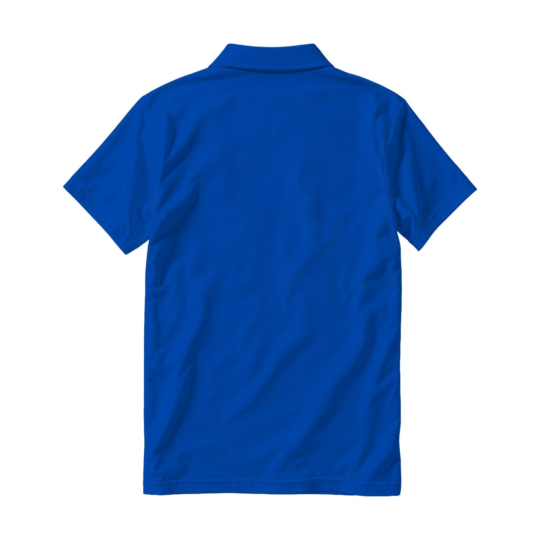 Bright Royal Relaxed Fit Back View Mens Polo Shirt Mockup | JPG Digital Download | Etsy Shopify Mockup | Commercial Licence Included | MockupBulk