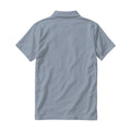 Mens Polo Shirt Mockup, Chambray Relaxed Fit Back View | High-Res JPG Instant Download | Commercial Use | Etsy POD Shopify Template | MockupBulk