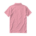Mens Polo Shirt Mockup | Charity Pink Relaxed Fit Back View | Product Mockup JPG | Instant Download | Commercial Use for POD Sellers | MockupBulk
