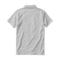 Mens Polo Shirt Mockup — Light Gray Relaxed Fit Back View — POD Print Mockup | Instant JPG Download | Commercial Licence Included | MockupBulk